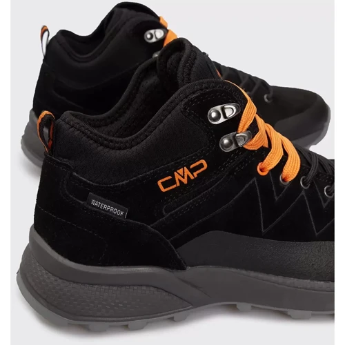 Ботинки CMP Kaleepso Mid Hiking Shoes WP (31Q4917-U901) 40 (41) черные натуральная замша зима фото 8