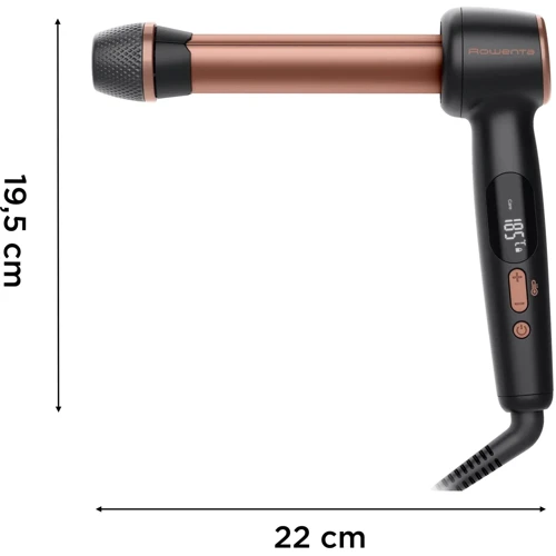 Стайлер Rowenta Twist Curl CF4620E0: Вес, г 510