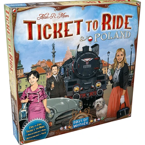 Настольная игра Days of Wonder Ticket To Ride Poland: Map Collection EN НА АНГЛИЙСКОМ ЯЗЫКЕ