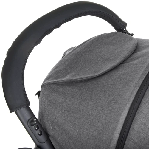 Прогулочная коляска El Camino Favorit v.2 Medium Gray (M 3409L): Возможность установки люльки нет