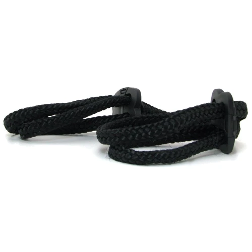 Наручники Japanese Silk Love Rope Ankle Cuffs, черный