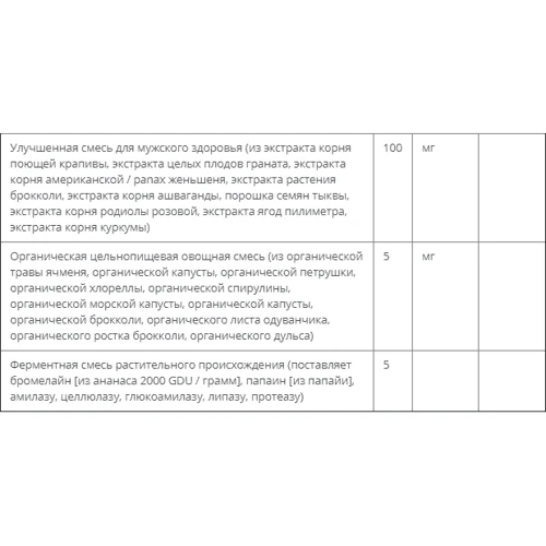 Bluebonnet Nutrition Men's One, 30 Vegetable Capsules (BLB0139): Стать унісекс