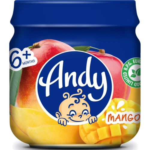 Пюре Andy манго 80 г (4813163003407)