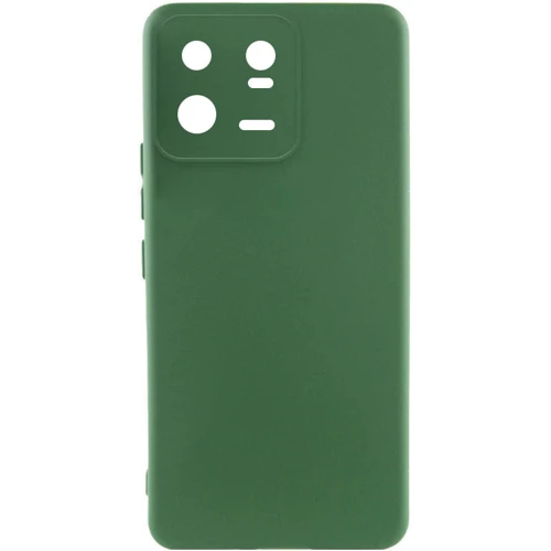 Чохол для телефона Lakshmi Case Silicone Cover Full Camera Dark green for Xiaomi 13
