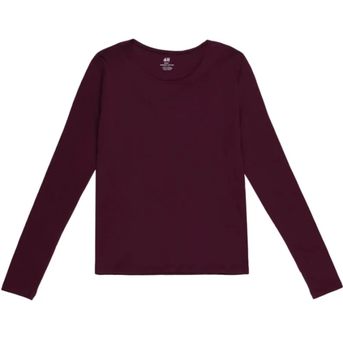 Лонгслів H & M 6275728 170 см сливовий
