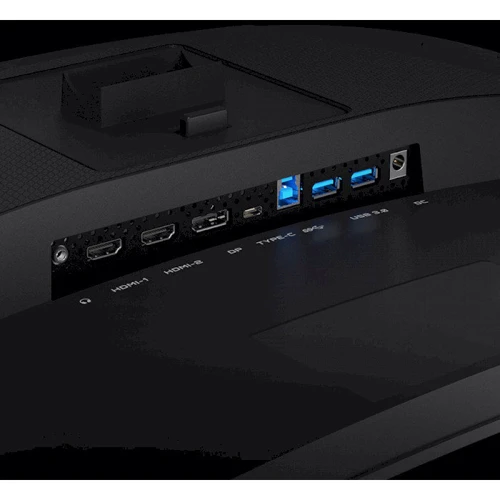 Монитор Gigabyte M32QC Gaming Black (M32QC-EK): Разъемы USB Type-C, DisplayPort, HDMI