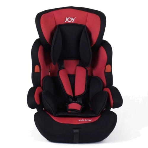 Автокресло Joy группа 1/2/3 от 9-36 кг NB-7104 Черно-красный: Внутренние ремни 5-ти точечные, с мягкими накладками