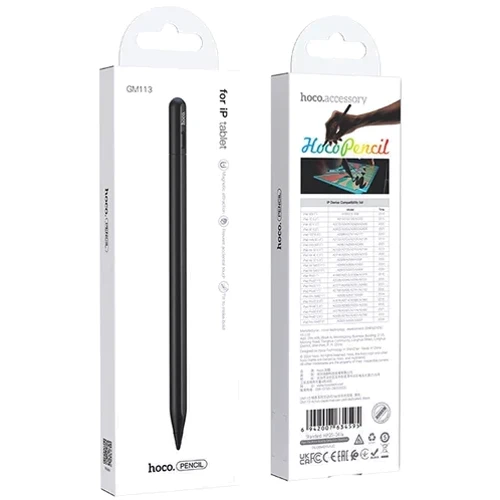 Стилус Hoco GM113 Active Capacitive Pen Black: Совместимость Apple