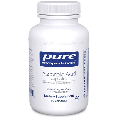 Pure Encapsulations Ascorbic Acid Capsules 90 caps (PE-00019)