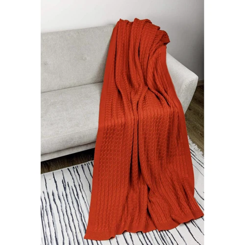 Плед Прованс Happy Fall Kosa 130х170 см помаранчевий (29759)