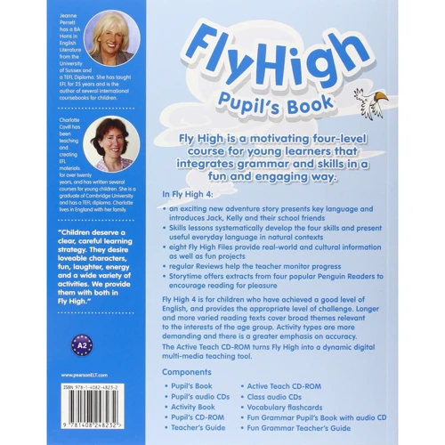 Fly High 4 SB + Audio CD (підручник для учнів і студентів з вкладеним CD 4901990000): Обкладинка М'яка