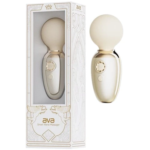 Вибромассажер Zalo - AVA Ivory White