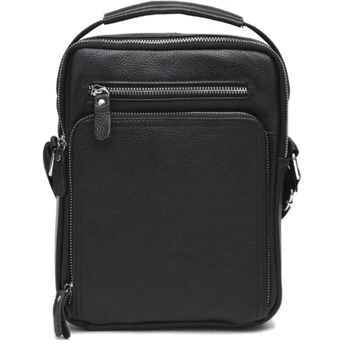 Мужская сумка через плечо Keizer черная (K15608a-black): Пол Мужской