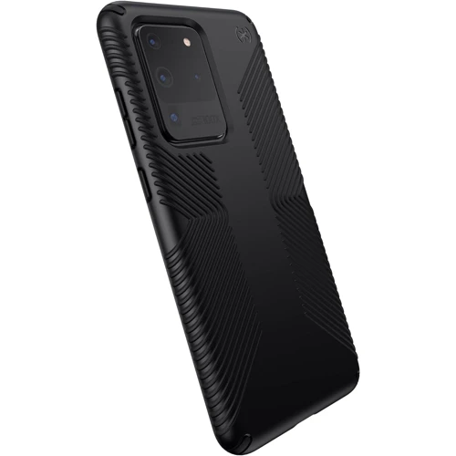 Чохол для телефона Speck Presidio Grip Black для Samsung G988 Galaxy S20 Ultra (136381-1050): Матеріал пластик / силикон