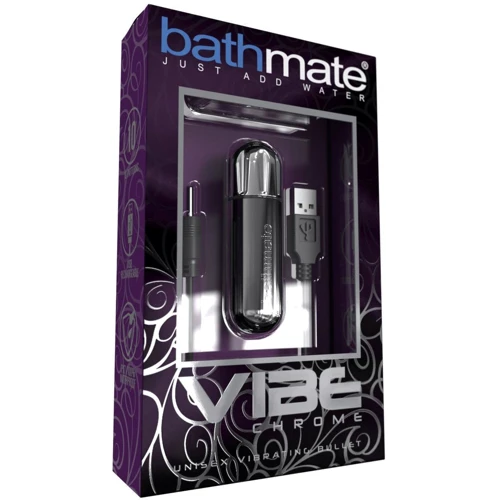 Вибропуля Bathmate Vibe Bullet Chrome