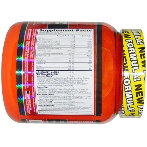 BSN N.O.-Xplode 3.0 Pre-Workout Igniter 30 serv. 555 g grape: Пол Унисекс