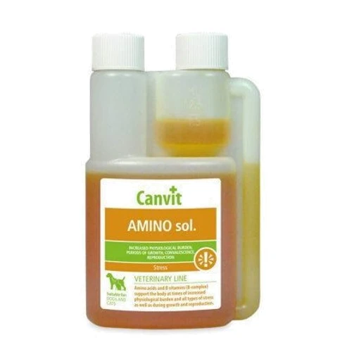 Комплекс вітамінів Сanvit Amino sol в період навантажень, росту, вагітності та лактації 250 мл (b57100)