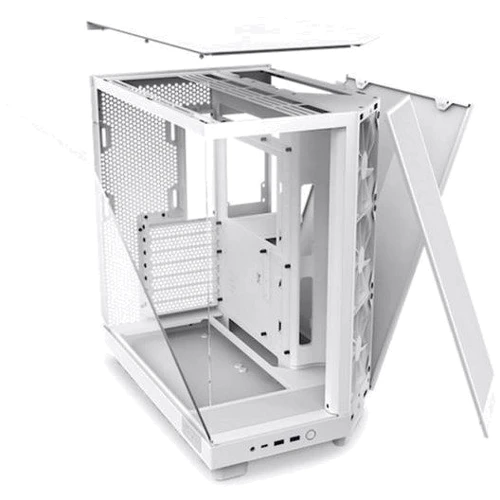 Корпус NZXT H6 Flow All White (CC-H61FW-01): Типоразмер Midi-Tower