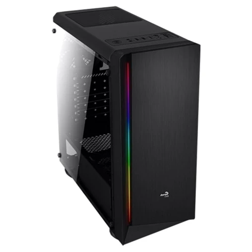 Корпус AEROCOOL PGS Rift BG (Black) Tempered glass: Форм-фактор материнской платы ATX / Micro-ATX / Mini-ITX