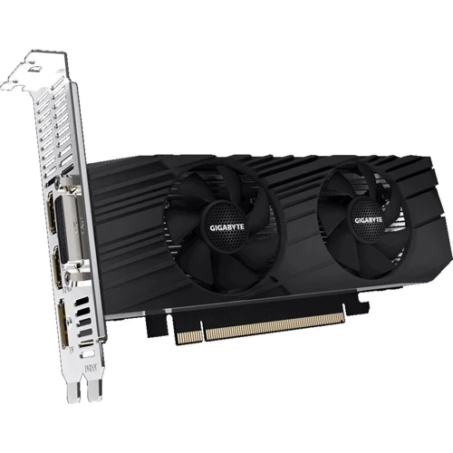 Видеокарта GIGABYTE GeForce GTX1650 4096Mb OC LP D6 (GV-N1656OC-4GL): Тип памяти GDDR6