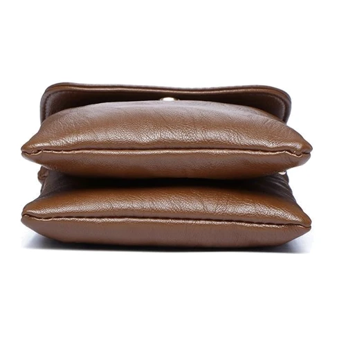 Женская сумка-кошелек Amelie Galanti коричневая (A991758-brown) фото 11