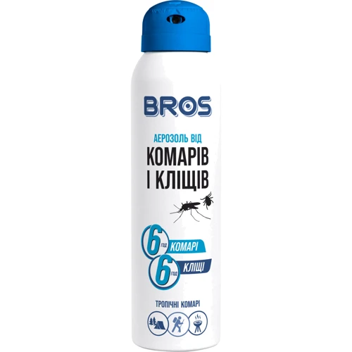 Аерозоль Bros репелентний засіб від кліщів 90 мл (5904517321311)