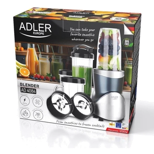 Блендер ADLER AD 4084: Конструкция стационарный