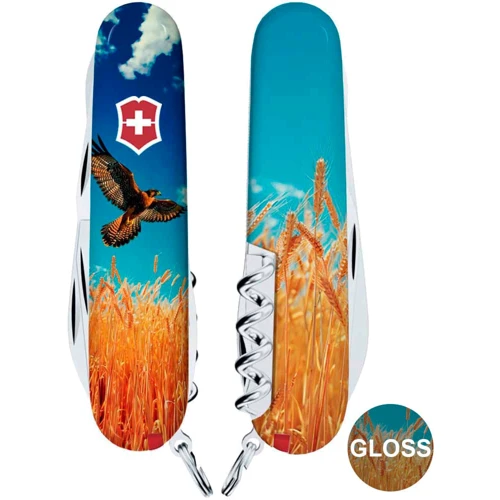Мультитул Victorinox CLIMBER UKRAINE Вільний Сокіл (Vx13703.7_T3230pw): Вес, г 82