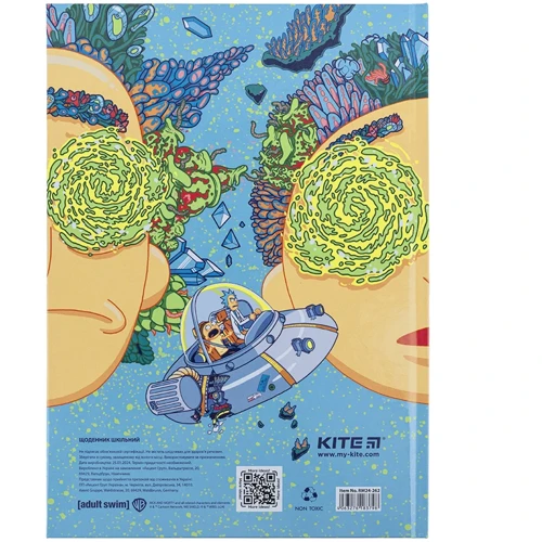 Щоденник шкільний Kite Rick and Morty (RM24-262): Виробник KITE
