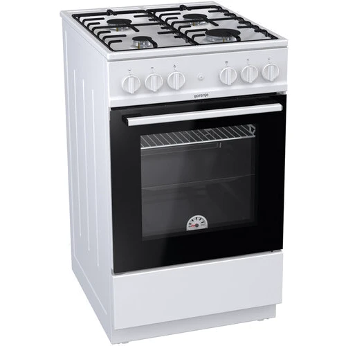 Газовая плита Gorenje G5111WH: Тип варочной поверхности газовая