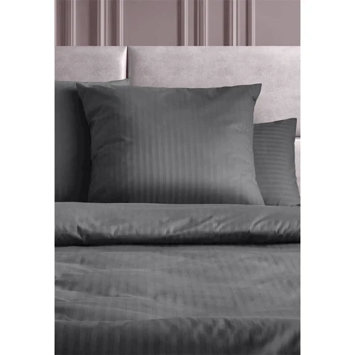 Комплект постельного белья LightHouse Sateen Stripe Antracit страйп-сатин евро (603592_2,0): Размер пододеяльника, см 200x220