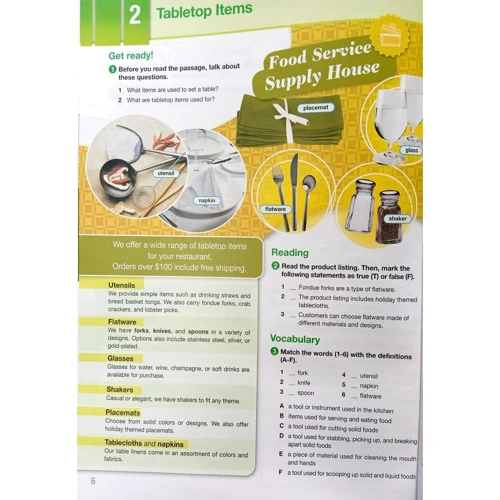 Career Paths: Food Service Industries: Student's Book: Жанр Учебники и пособия