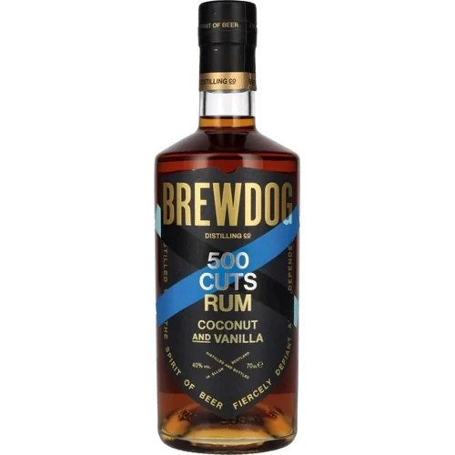 Ром BrewDog 500 Cuts Coconut and Vanilla Rum 0.7 л (BWW3998)