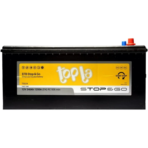 Автомобільний акумулятор Topla 240 Ah/12V EFB Truck (454 612)