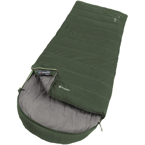 Спальный мешок Outwell Canella Supreme/-1°C Forest Green Left (230359): Тип одеяло