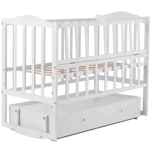 Дитяче ліжечко Babyroom Зайченя маятник ZL-301 біле (626122)