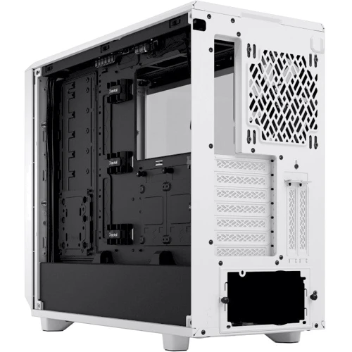 Корпус Fractal Design Meshify 2 White TG Clear Tint (FD-C-MES2A-05): Матеріал передній панелі пластик і сталь