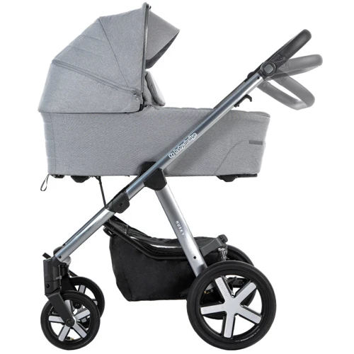 Коляска Baby Design HUSKY XL 207 SILVER GRAY фото 8