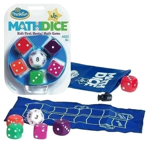 Гра-головоломка Математичні кубики ThinkFun Math Dice Jr