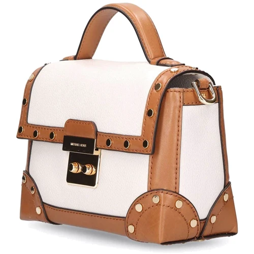Жіноча сумка-сетчел Michael Kors біла (MK0593W): Тип Сумки