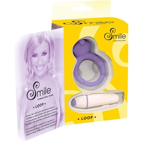 Виброкольцо Smile Loop Vibrating Ring Purple