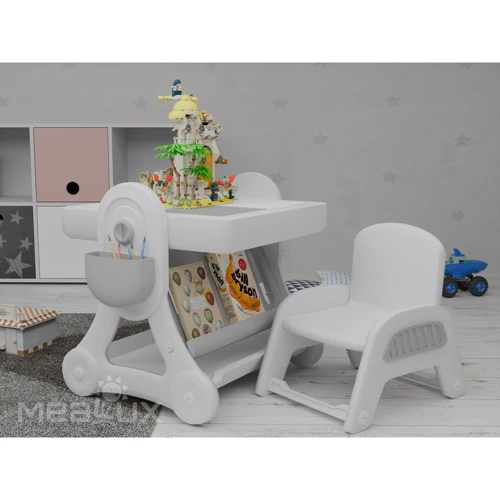 Дитячий комплект Mealux Robin (KD-F051 White / Grey): Тип набор