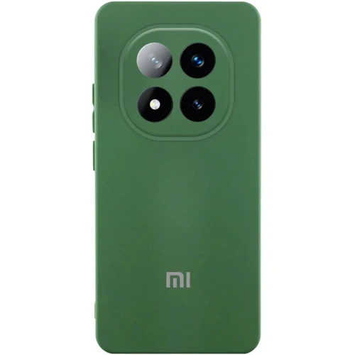 

Lakshmi Silicone Case with Logo Full Camera Dark Green for Xiaomi Redmi Note 14 Pro+ 5G