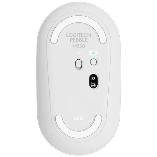 Мышь Logitech Pebble M350 (910-005716) White: Тип сенсора оптический