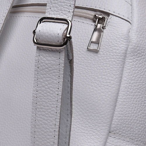 Жіночий рюкзак Ricco Grande білий (1L884-white): Тип ручки Плечовий ремінь, Коротка ручка