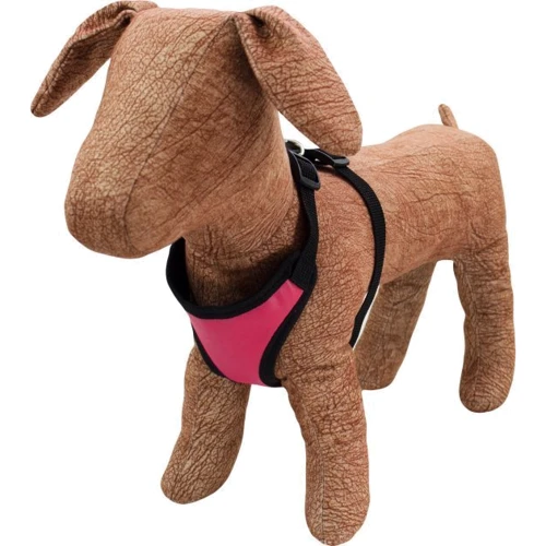 Шлея кожаная и сетка Lucky Pet №0 16-19x20-33 см розовая (4820224218915): Производитель Lucky Pet