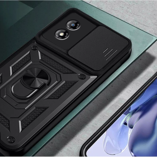 Чехол для телефонов BeCover Military Black for Motorola Moto E13 (709101): Материал силикон