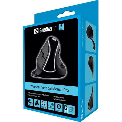 Мышь Sandberg Wireless Pro Black (630-13): Максимальное разрешение сенсора, dpi 3400