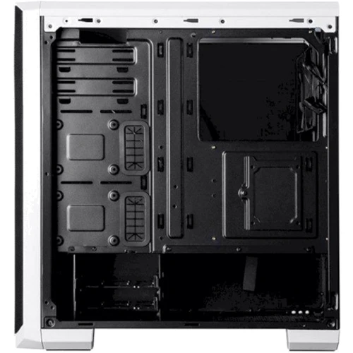 Корпус Modecom Oberon Pro Silent White (AT-OBERON-PS-20-000000-00): Матеріал передній панелі пластик