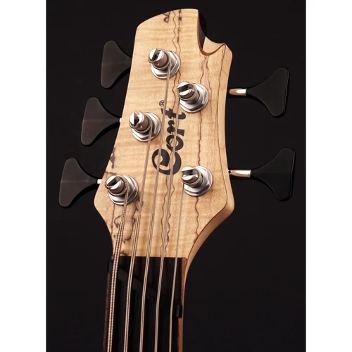 Бас-гитара CORT A5 Plus SCMS (Open Pore Natural) w/case